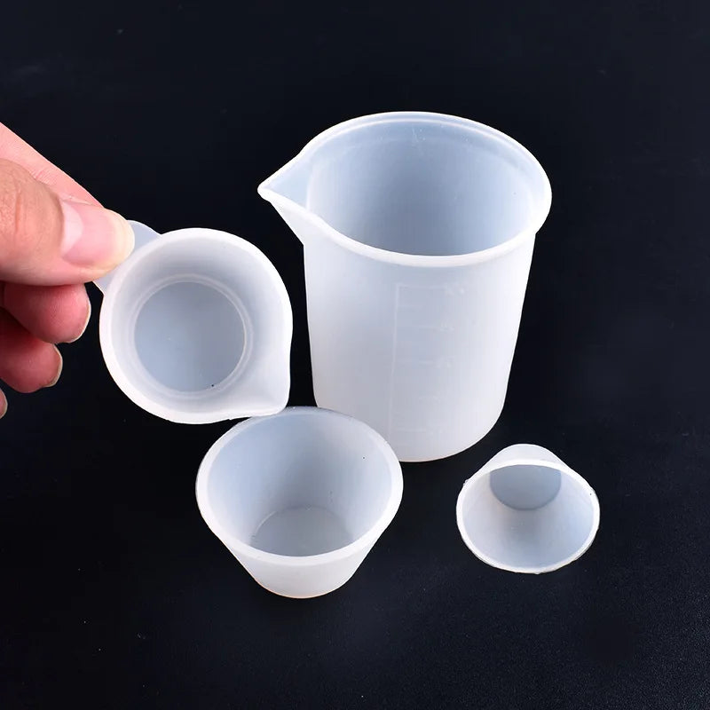 Silicone Mixing Measuring Cups Uv Resin Mold Paint