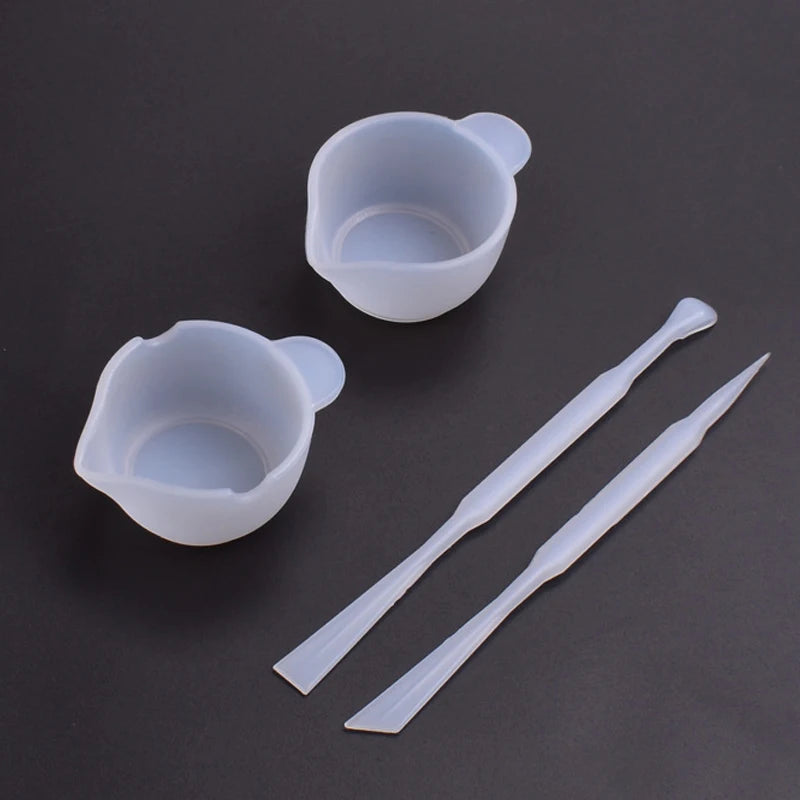Silicone Mixing Measuring Cups Uv Resin Mold Paint