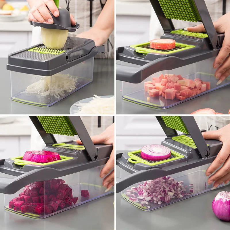 14/16 In Vegetable Chopper Onion Chopper Handle Food
