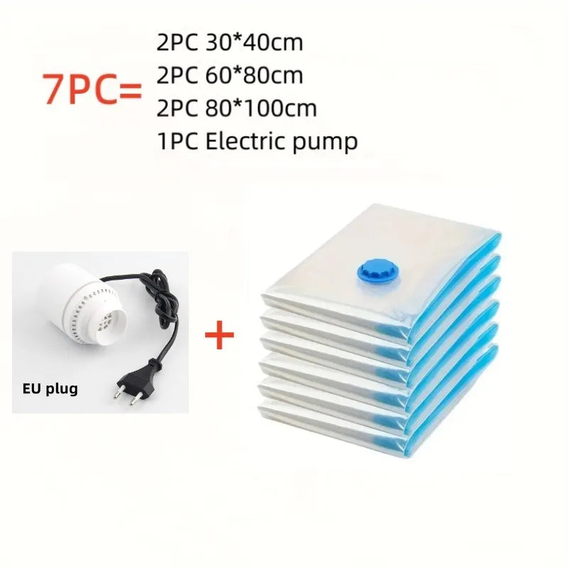 Compressed Bag Electric Pump Travel Vacuum Bag Pump