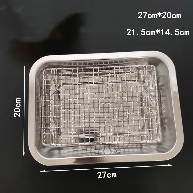 304 Stainless Steel Oven Square Barbecue Bbq Mesh