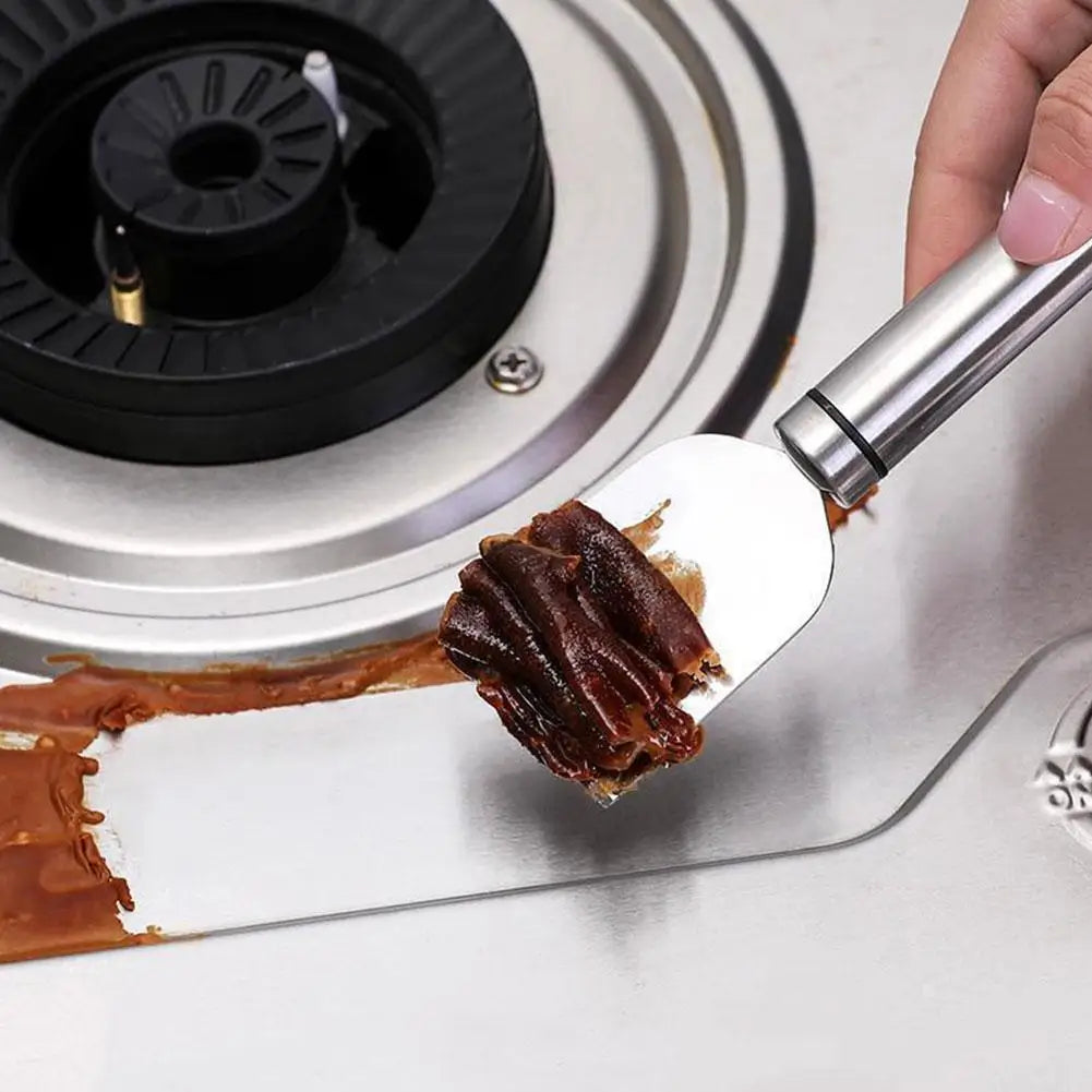 Versatile Cleaning Scraper Durable Metal Stainless Steel Glue
