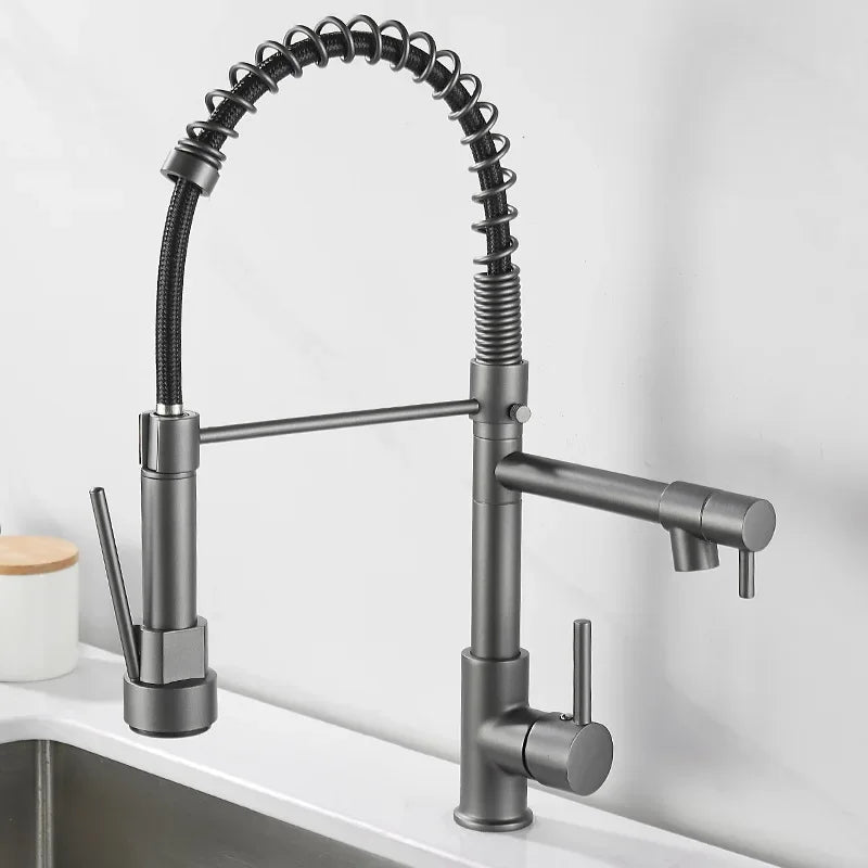 Gegve Faucets Removable Taps Brush Brass Faucet Water