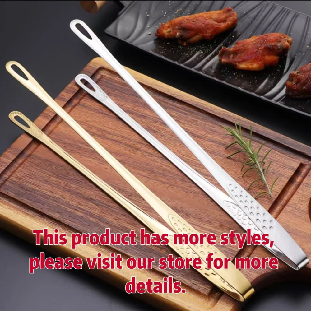 Stainless Steel Bbq Tongs Food Tongs Bbq Steak