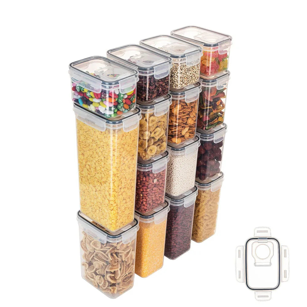 Airtight Food Storage Containers Lids Cereal Container Storage