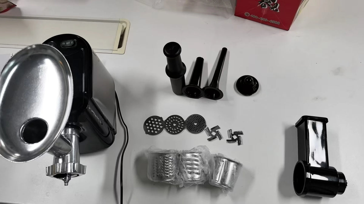 Stainless Electric Meat Grinder 1000w Sausage Stuffer Meat