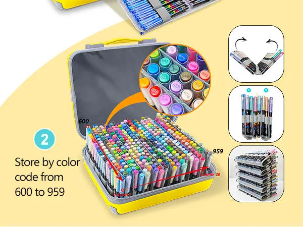 120-360 Colors Acrylic Paint Markers Brush Tip Paint