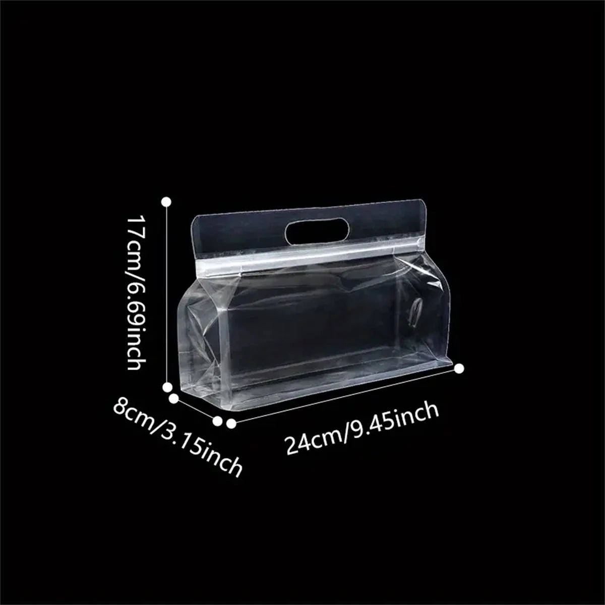 10pcs Reusable Leakproof Food Storage Bag Nut Grain