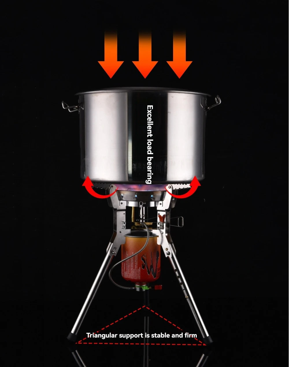 Brs Bulin Brs-69a Outdoor Gas Stove 6800w Camping