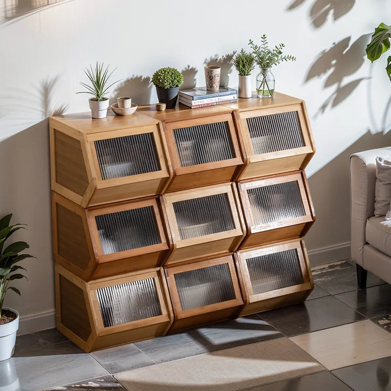 Bucket Cabinet Storage Cabinet Bedroom Living Room Bookshelf