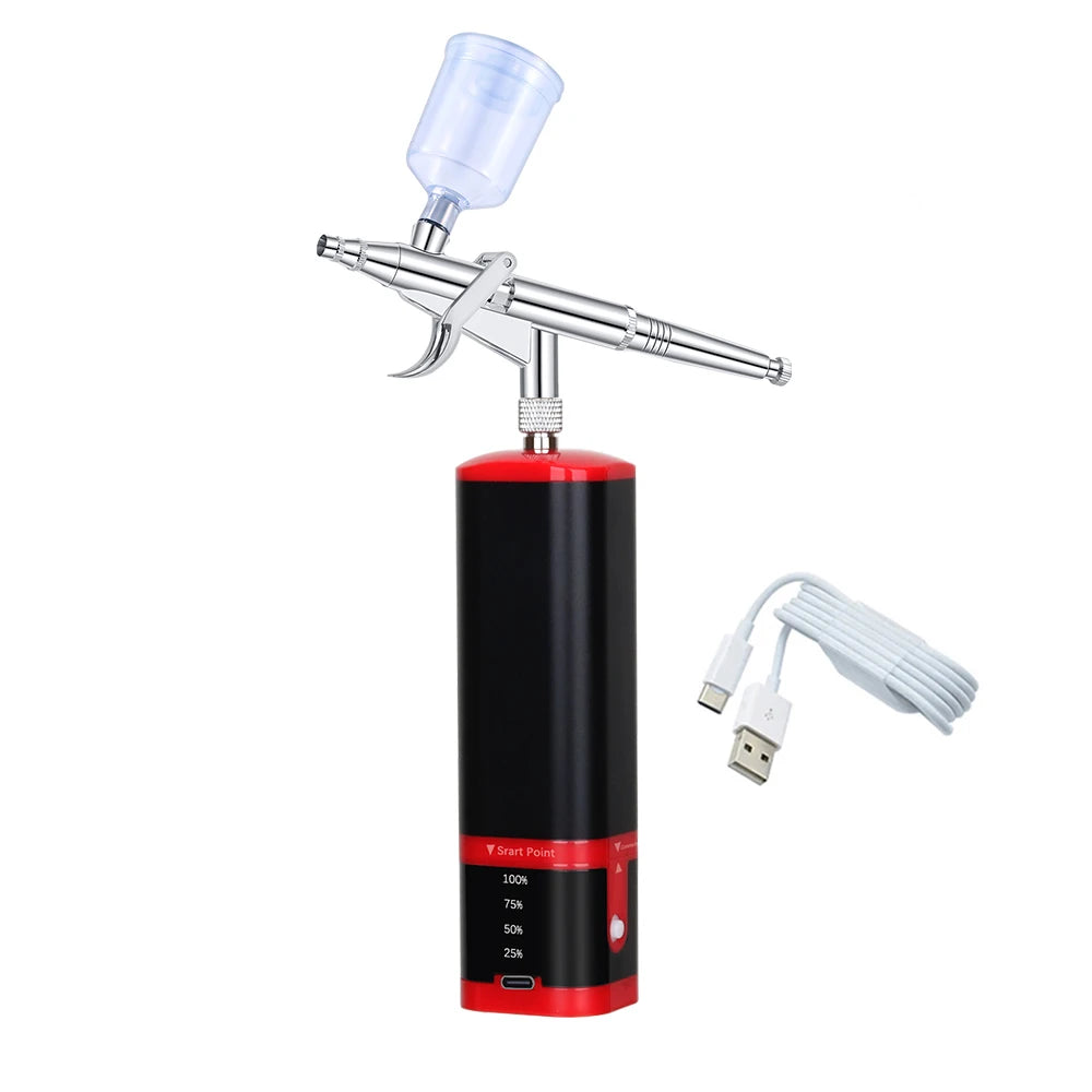 Tm100-116w Professional Mini Airbrush Compressor Kit Cake
