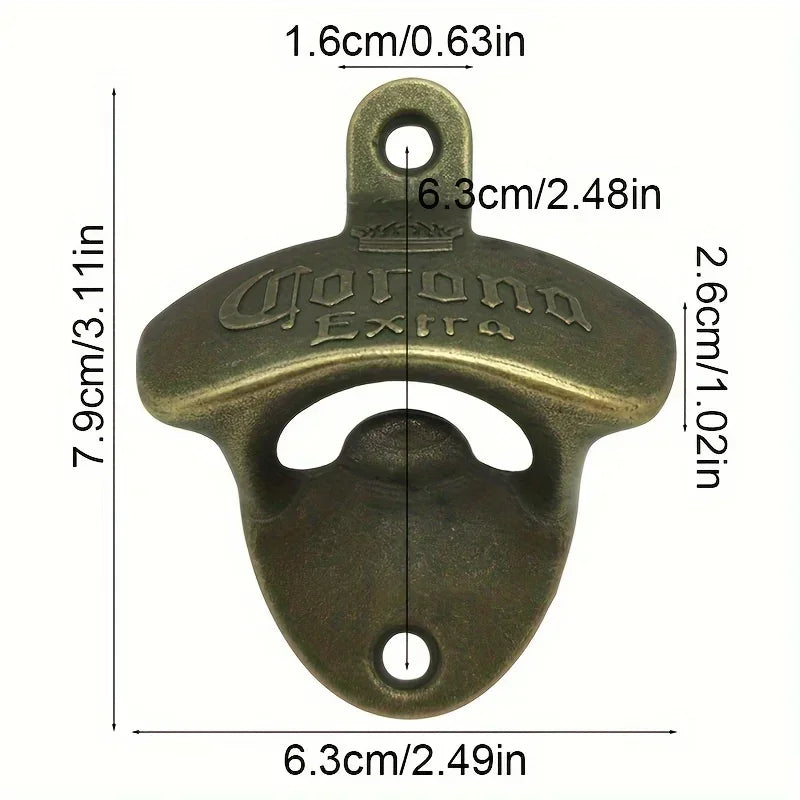 1/3pcs Corona Extra Wall Mounted Bottle Opener Screws