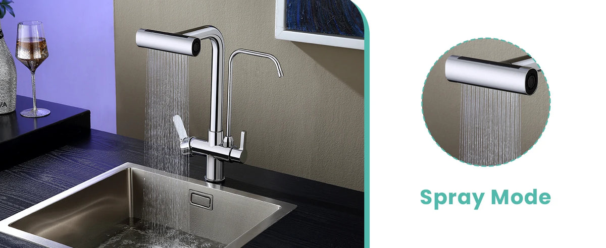 Feiyu Touch Filter Sink Faucet Pull Down Cold