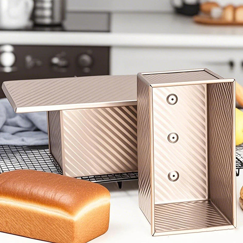 1pcs Rectangle Loaf Pan Cover Oven Baking Mould