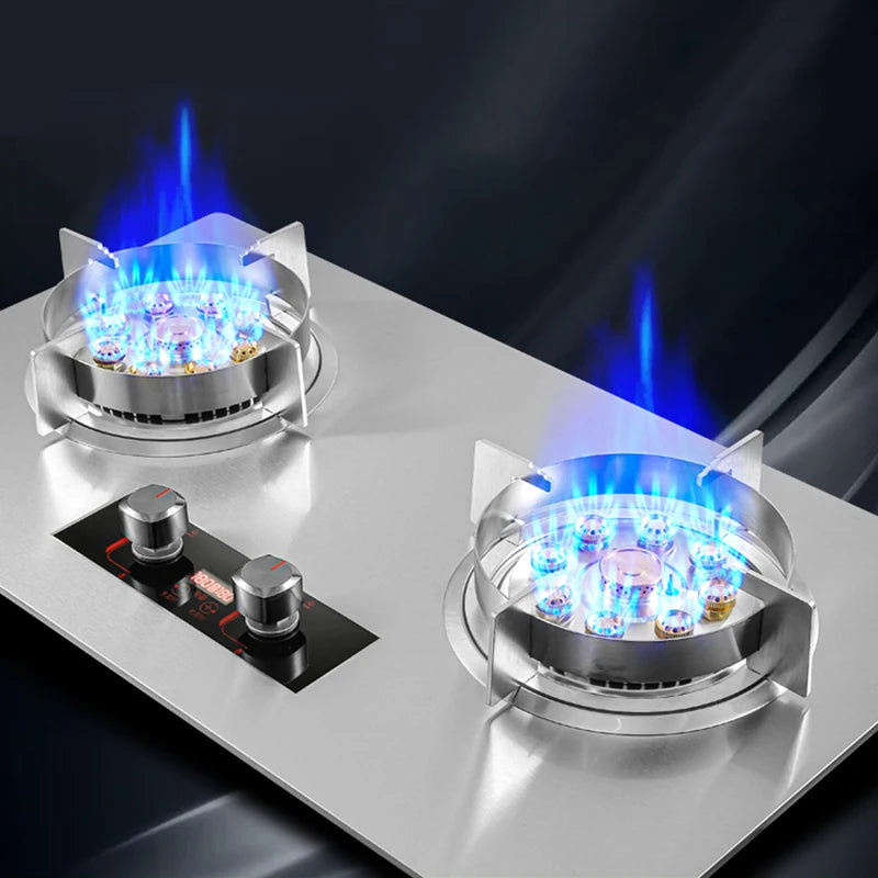 Gas Stoves Dual Stove Embedded Nature Gas/Lpg Timing