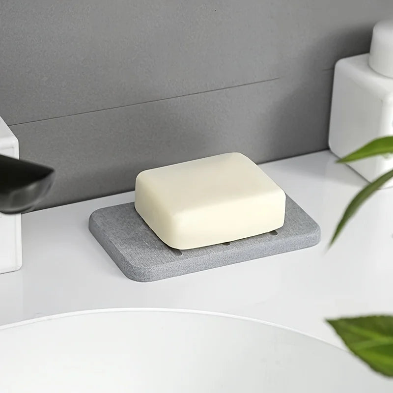 Diatom Mud Soap Dish Bathroom Countertop Absorbent Mat