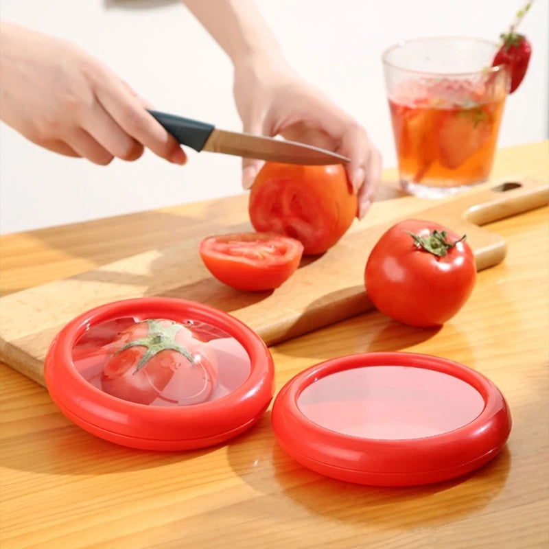 1/4pcs Storage Box Fruit Vegetable Container Fresh Box