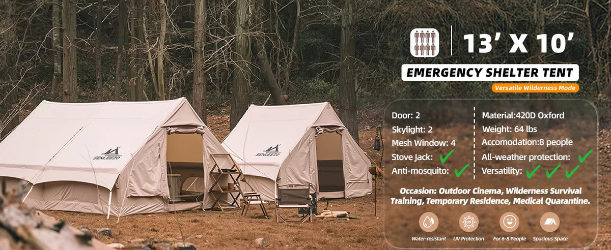 Inflatable Tent 6-8 Person Blow Up Air Tent