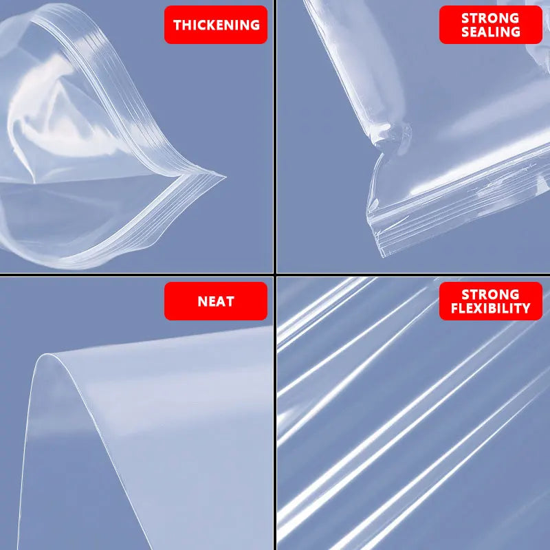 Small Zip Lock Plastic Bags Reclosable Transparent Bag
