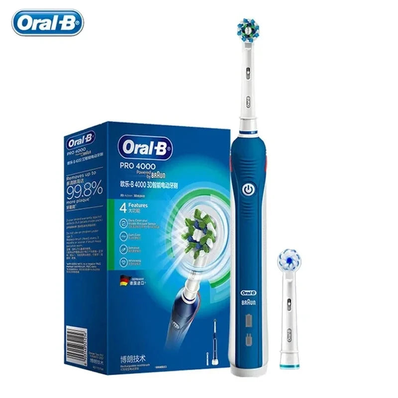 Oral Sonic Electric Toothbrush Pro4000 Rpo600 D12 Vitality
