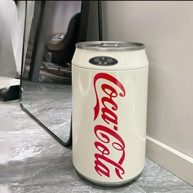 Creative Cola Trash Can Waste Bins Automatic Smart