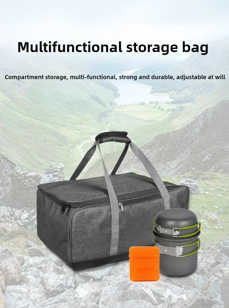 Camping Cookware Separate Storage Bag Cooking Utensils Bag