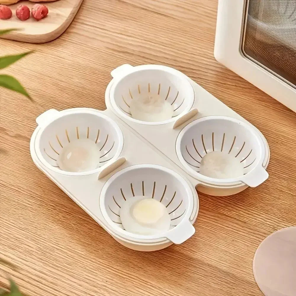 Creative Egg Poacher Food Grade Pans Double Cup