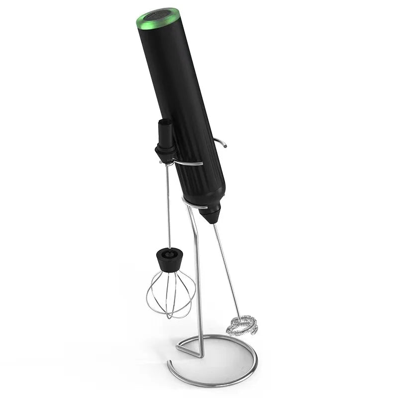 Handheld Electric Milk Frother Egg Mixer Stand Usb