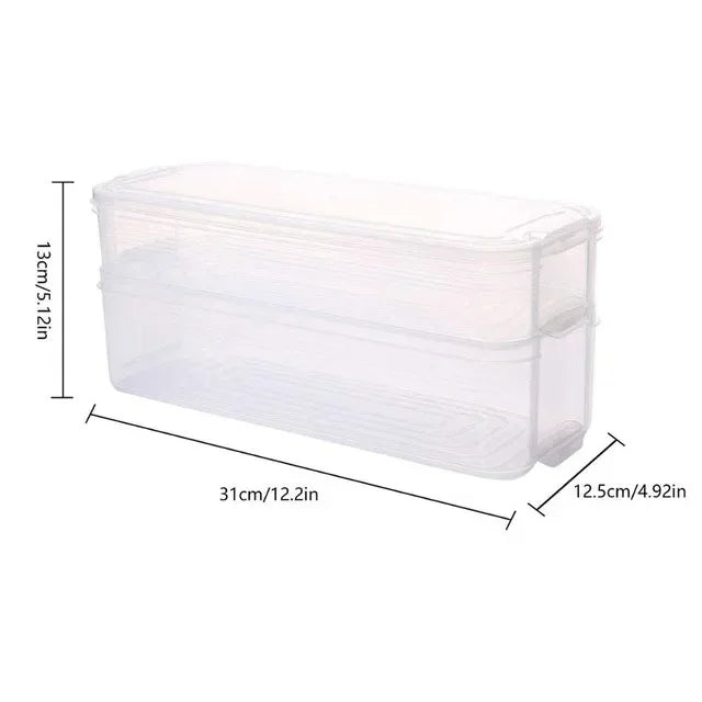 Fridge Freezer Space Organizer Refrigerator Storage Rack Shelf