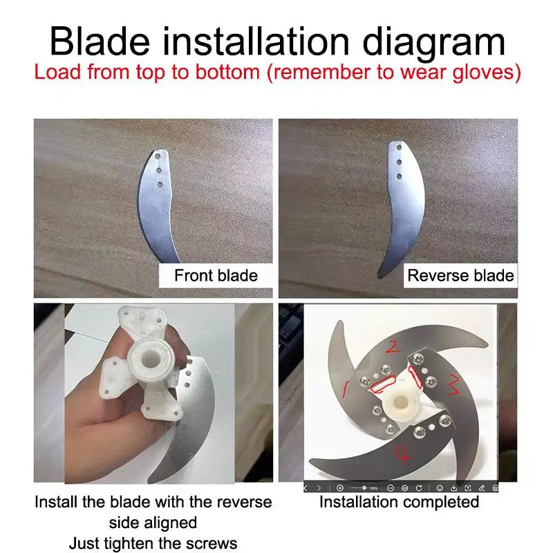 Meat Grinder Electric Meat Grinder Blade Food Crusher