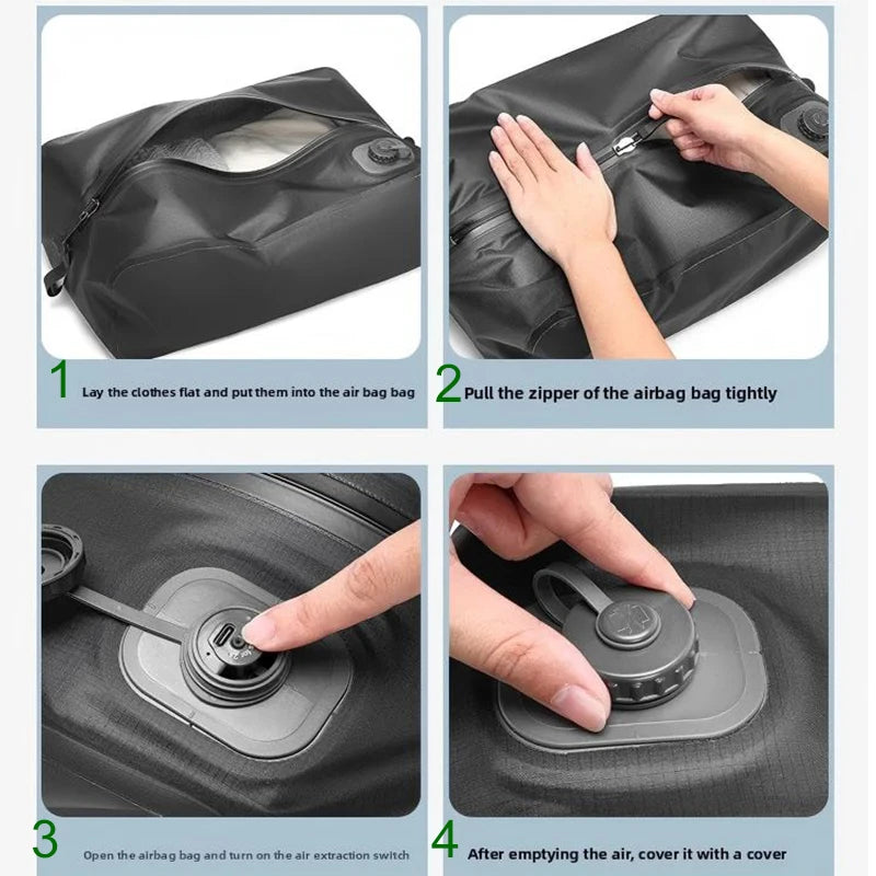 17l 28l 35l 40l Travel Vacuum Bag Reusable