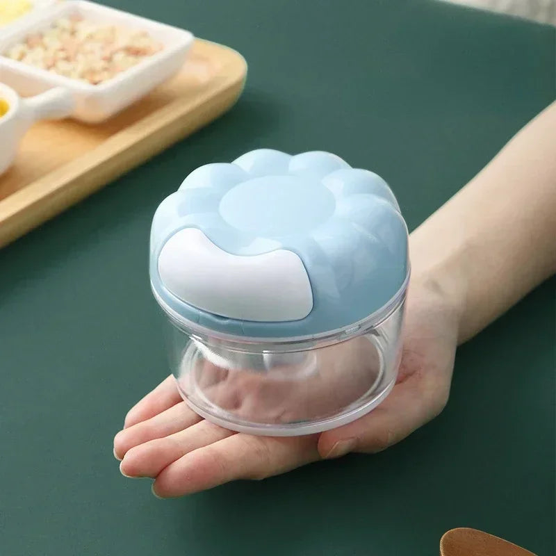 Garlic Press Multi-Function Garlic Grinding Chopper Food