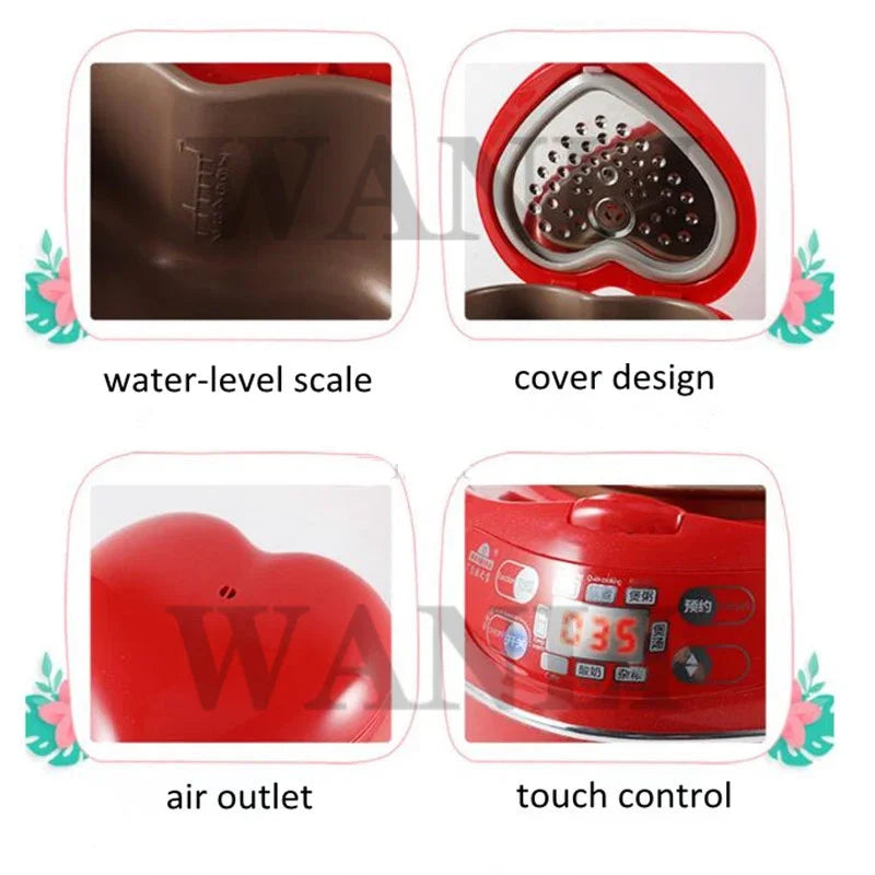 Desktop Electric 220v Heart Shaped Smart Rice Cooker