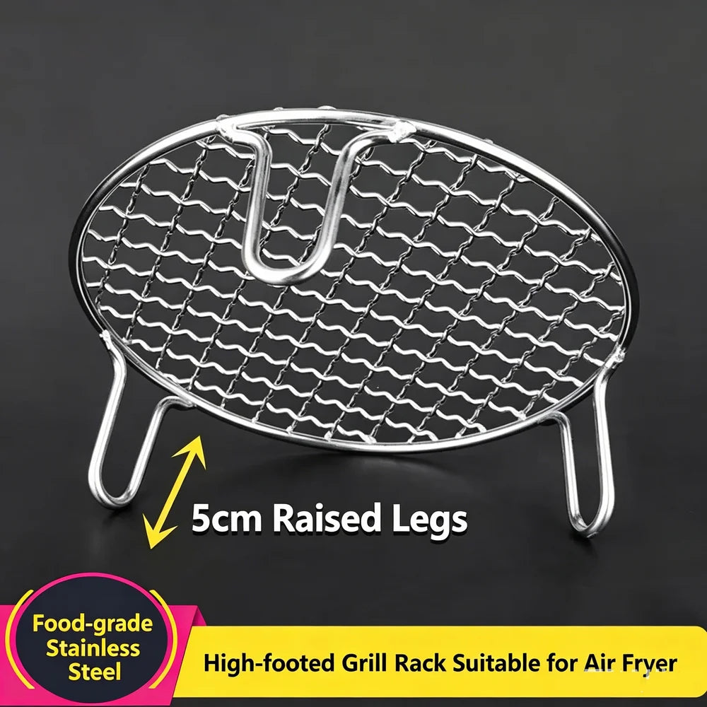 304 Stainless Steel Round Grill Rack Cm Height