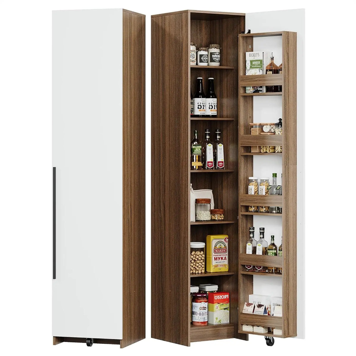 Ironck 70 Pantry Storage Cabinet Cabinet Pantry Freestanding