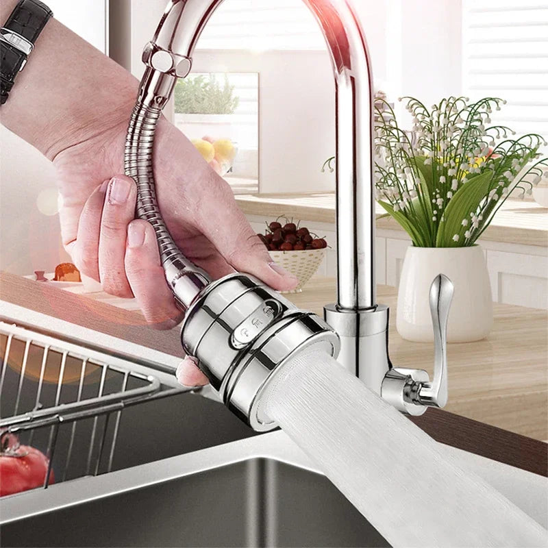 Modes 360 Rotatable Bubbler High Pressure Faucet Extender