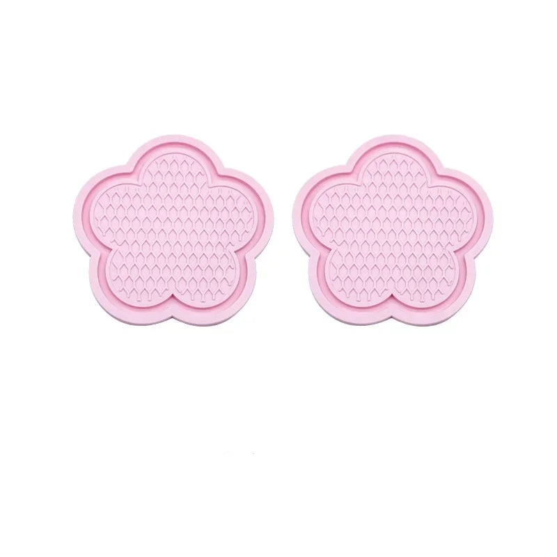 2pcs Car Water Cup Pad Holders Non-Slip Silicone