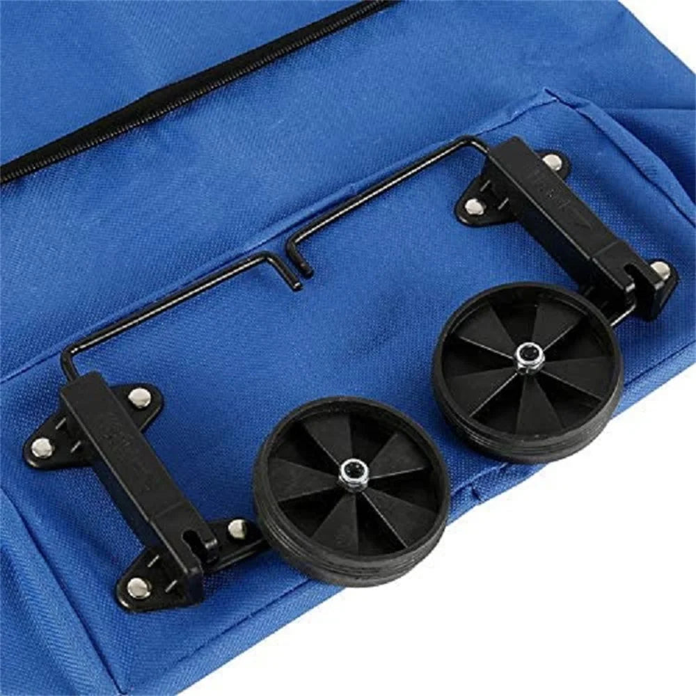 Foldable Shopping Trolley Bag Reusable Grocery Bags Food