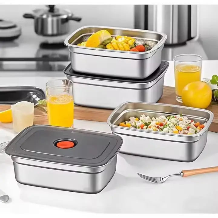 Fridge Storage Box 316 Stainless Steel Food Storage