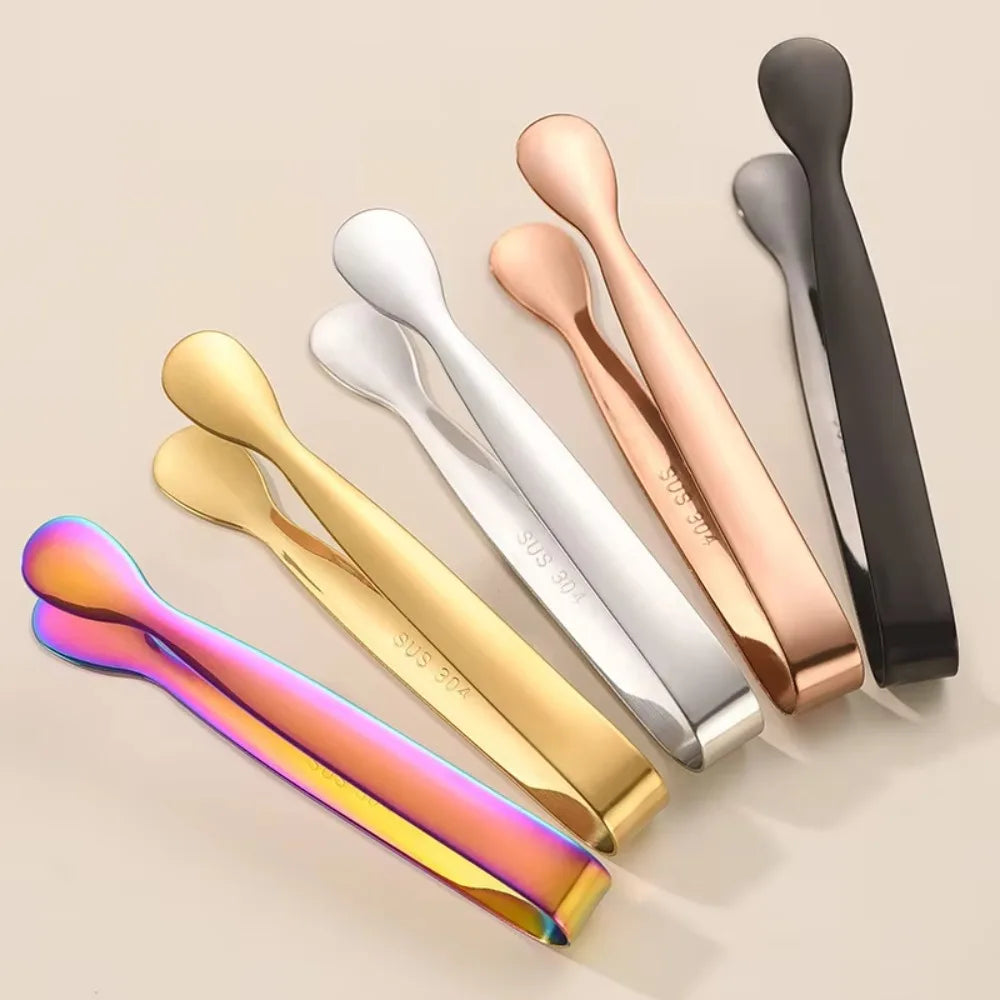 1pcs Stainless Steel Ice Tongs - Professional Sugar