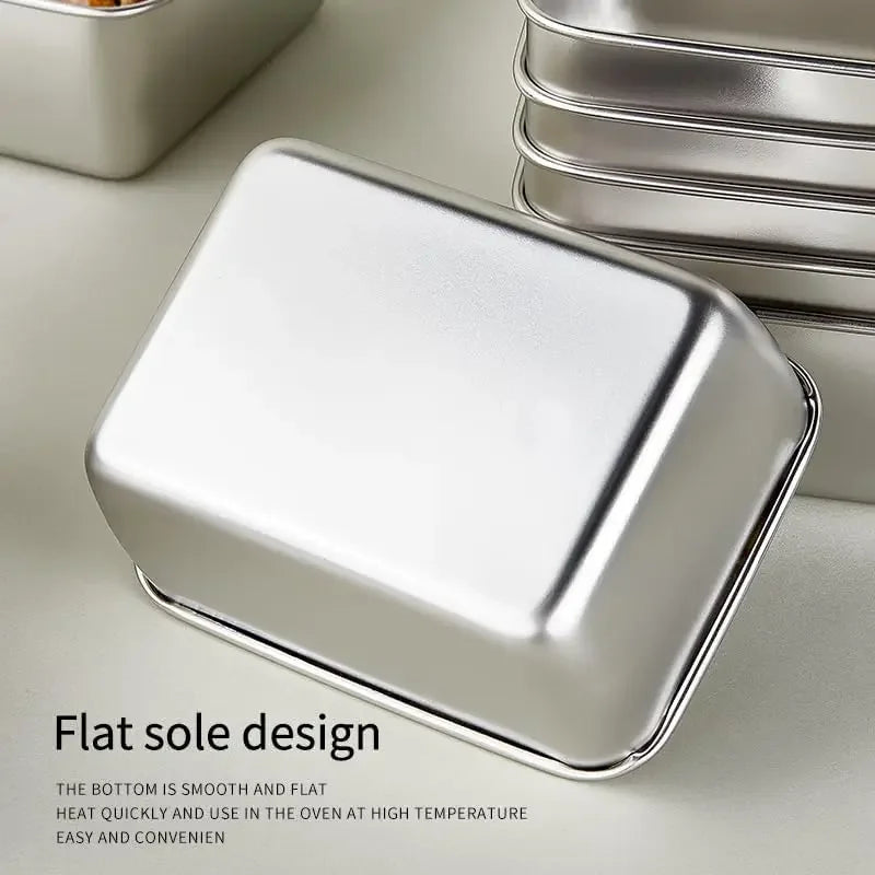 Stainless Steel Food Storage Container Lid - Airtight