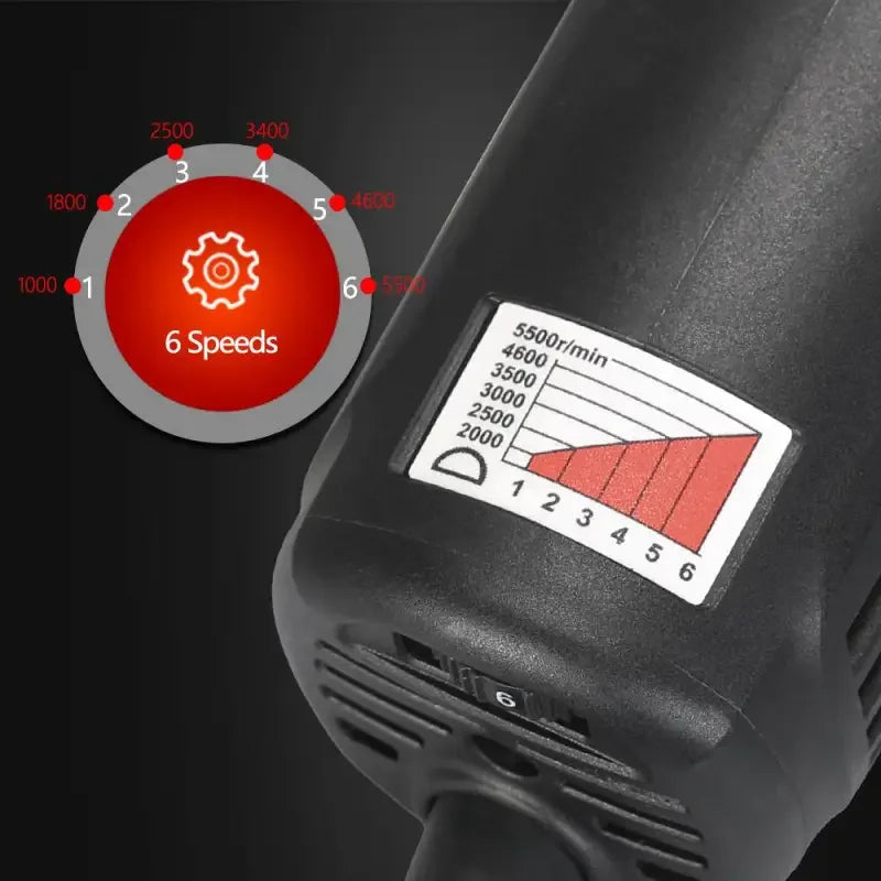 Spta Dual Action Inch 10mm Orbit Polisher Buffer