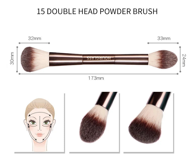 Hourglass Cruelty Makeup Brush-19brushes Blusher Powder