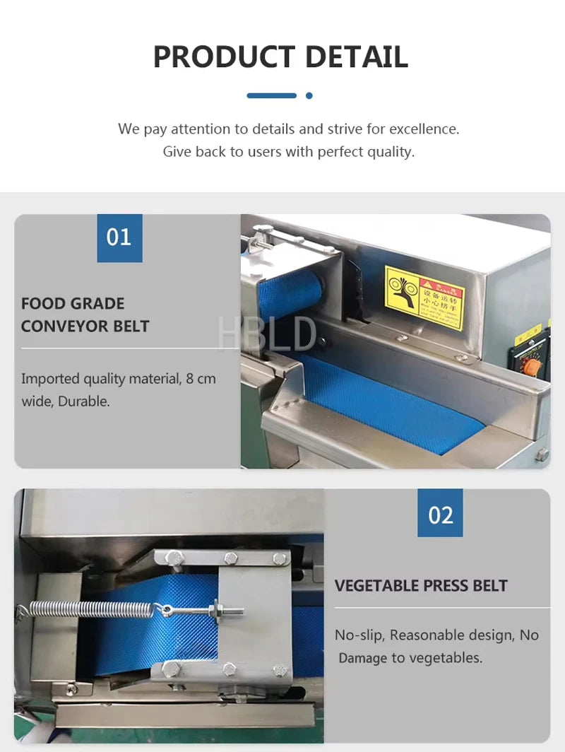 Commercial Restaurant Electric Vegetable Slicer Fully Automatic