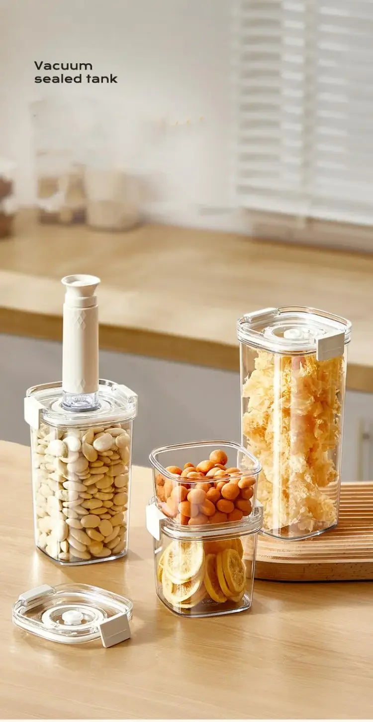 Vacuum Sealed Tank Coffee Beans Vacuum Jar Cereals