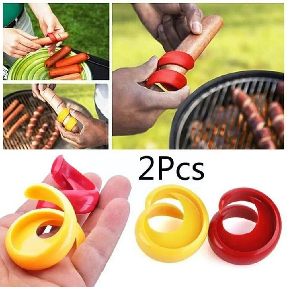 Dog Slicer Barbecue Sausage Cutter Barbecue Camping Innovation