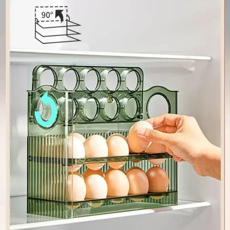 Egg Rack Holder Storage Box Egg Basket Container