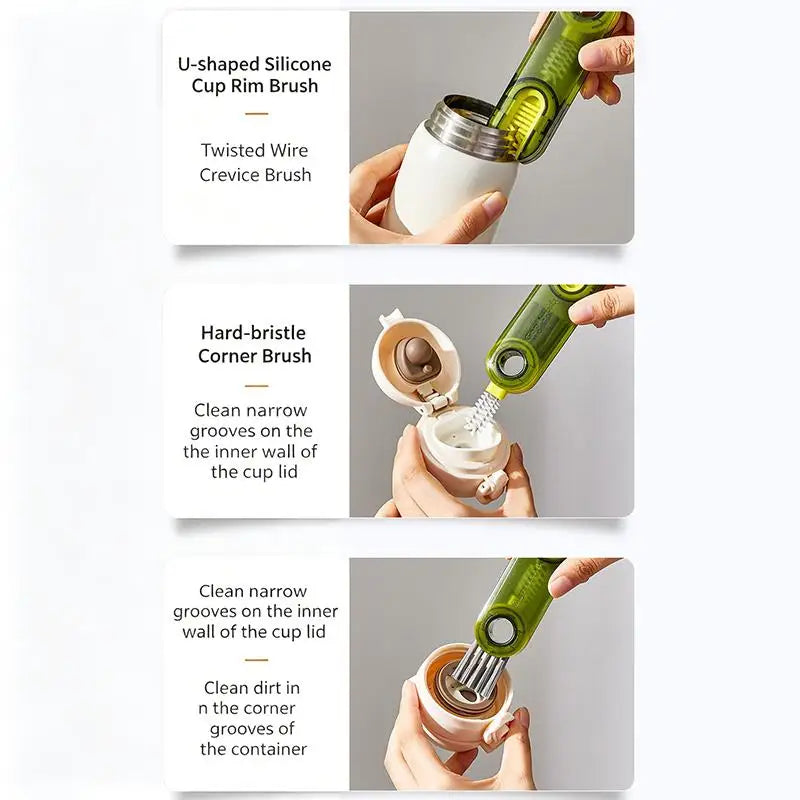 In Cup Brush Comprehensive Cleaning Difficult Areas Daily