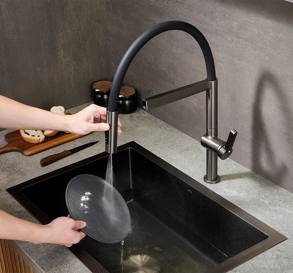 Vgx Faucet Sink Faucets Rubber Pull Down Stream