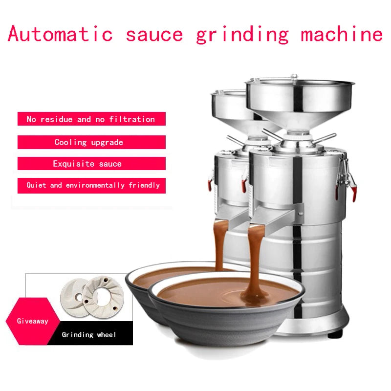 110v 220v Peanut Butter Maker Machine Sesame Nut
